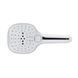 Лійка для ручного душу Qtap Rucni 120х120 мм прямокутна QTRUCA120N3KCC Chrome QTRUCA120N3KCC фото 3