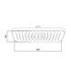 Лійка для верхнього душу Qtap Hlavova 260x180 мм прямокутна QTHLA107CRM45785 Chrome/White QTHLA107CRM45785 фото 2