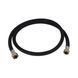 Шланг для газу Thermo Alliance чорний 1/2" ВВ 150 см SD91G150 SD091G150 фото 1