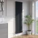 Вертикальний дизайнерський радіатор Claudia 2 2000&times;560 Black RR-CL02-2000560B фото 6