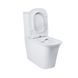 Унітаз-компакт Qtap Nando безобідковий з сидінням Soft-close QT12221222AW QT12221222AW фото 13