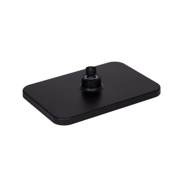 Лійка для верхнього душу Qtap Hlavova 260x180 мм прямокутна QTHLA107BLM45786 Black Matt QTHLA107BLM45786 фото