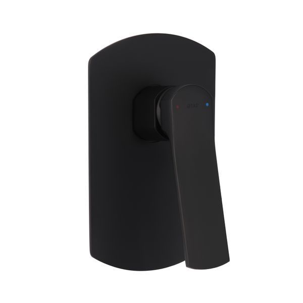 Змішувач для душу Qtap Slavonice прихованого монтажу QTSLA267BLM45903 Black Matt QTSLA267BLM45903 фото